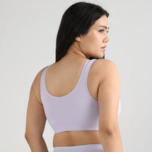 Load image into Gallery viewer, Wacoal BASICS Firm Fit Padded Non-wired Full Cup Everyday Wear Seamless Slip-on Bralette-Lavender BI06A01
