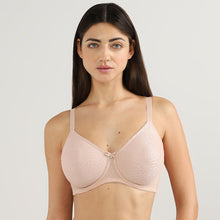 Load image into Gallery viewer, Wacoal Women’s Rainna Non-padded Wired Full Cup Everyday Wear Seamless Lace Plus Size Bra-Beige BI07C01
