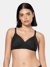 Load image into Gallery viewer, Sonari Padded Moulded Full Coverage T-Shirt Bra with Smooth V-Neck and Adjustable Straps – BIANA
