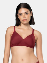 Load image into Gallery viewer, Sonari Padded Moulded Full Coverage T-Shirt Bra with Smooth V-Neck and Adjustable Straps – BIANA
