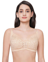 Load image into Gallery viewer, Wacoal Grace  Non Padded Non-Wired Full Cup Soft Lace Plus Size Pack of 2 Full Support Bra BIO1BO3
