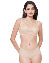 Load image into Gallery viewer, Wacoal Grace  Non Padded Non-Wired Full Cup Soft Lace Plus Size Pack of 2 Full Support Bra BIO1BO3
