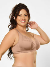 Load image into Gallery viewer, Sonari 3-Piece Cup Full Coverage Lace Bra with Side Support and Wide Cushioned Straps – BLUMA
