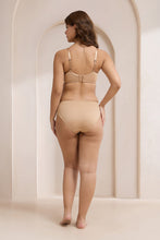 Load image into Gallery viewer, Amante Casual Chic Padded Non-Wired T-Shirt Bra - Sandalwood &amp; Cappuchino 10901

