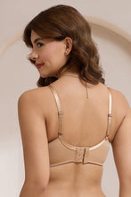 Load image into Gallery viewer, Amante Casual Chic Padded Non-Wired T-Shirt Bra - Sandalwood &amp; Cappuchino 10901
