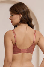 Load image into Gallery viewer, Amante Allure Embrace Non-Padded Non-Wired Bra - Etruscan Red 111301
