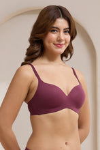 Load image into Gallery viewer, Amante Bared Breezy Padded Non-Wired Bra - Rhododendron 114101
