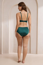 Load image into Gallery viewer, Amante Allure Plunge Padded Non-Wired Bra - Botanical Garden 111601
