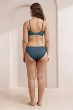 Load image into Gallery viewer, Amante Glimmer Padded Wired Push-Up Bra - Reflecting Pond 112201
