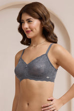 Load image into Gallery viewer, Amante Lush Lace Comfort Non-Padded Non-Wired Bra - Boulvered 112301
