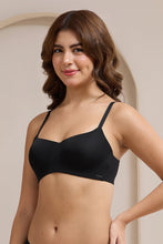 Load image into Gallery viewer, Amante Bared Scoop Lift Padded Non-Wired Bra - Black 114301
