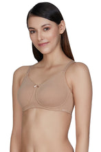 Load image into Gallery viewer, Amante Essential Comfort Non-Padded Non-Wired Bra - Sandalwood 75301
