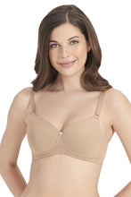 Load image into Gallery viewer, Amante Essential Padded Wirefree Bra - Sandalwood 75501
