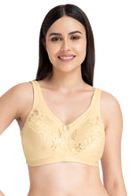 Load image into Gallery viewer, Amante Ultra Support Non-padded Non-wired Bra - Winter Wheat 77801
