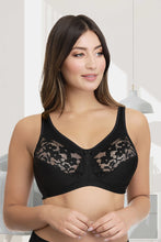 Load image into Gallery viewer, Amante Ultra Support Non-padded Non-wired Bra - Black 77801
