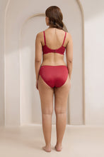 Load image into Gallery viewer, Amante Lace Elegance Padded Non-Wired Bra - Jester Red 87701
