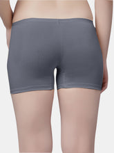 Load image into Gallery viewer, Sonari Full Coverage Mid Rise Breathable Soft Cotton Women's Everyday Boyshorts Panty with Non-Concealed Waistband – BREE
