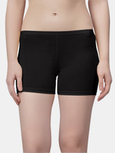 Load image into Gallery viewer, Sonari Full Coverage Mid Rise Breathable Soft Cotton Women's Everyday Boyshorts Panty with Non-Concealed Waistband – BREE

