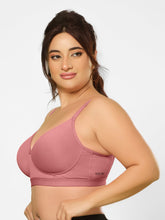 Load image into Gallery viewer, Sonari Padded T-Shirt Bra for Women | Medium Coverage, Wire Free, Broad Bottom Band, U-Back, Adjustable Straps | Comfortable Everyday Wear - BREEYA
