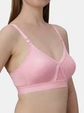 Load image into Gallery viewer, Sonari Women’s Non-Padded Wirefree Medium Coverage Bra with Detachable Straps and Wide Underbust Band – BRITNEY NX
