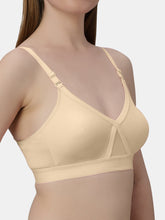 Load image into Gallery viewer, Sonari Women’s Non-Padded Wirefree Medium Coverage Bra with Detachable Straps and Wide Underbust Band – BRITNEY NX
