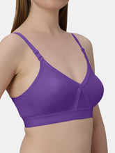 Load image into Gallery viewer, Sonari Women’s Non-Padded Wirefree Medium Coverage Bra with Detachable Straps and Wide Underbust Band – BRITNEY NX
