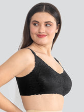 Load image into Gallery viewer, Dermawear Women's Breezeology Half Lace Bra B-204
