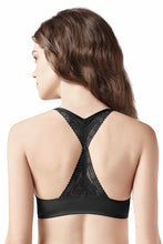 Load image into Gallery viewer, Amante Chic Crochet Padded Wired Racerback Bra - Black 27401
