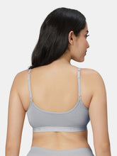 Load image into Gallery viewer, Sonari Everyday Multiuse Cotton Pull-On Wirefree Sports Bra with Medium Coverage and Wide Underbust Band – CARLIN
