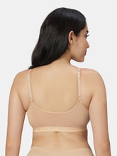 Load image into Gallery viewer, Sonari Everyday Multiuse Cotton Pull-On Wirefree Sports Bra with Medium Coverage and Wide Underbust Band – CARLIN
