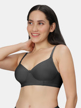 Load image into Gallery viewer, Sonari Non Padded Wirefree Cotton Polyester Moderate Coverage Minimizer Bra with Detachable Straps – CATWALK
