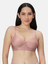 Load image into Gallery viewer, Sonari Non Padded Wirefree Cotton Polyester Moderate Coverage Minimizer Bra with Detachable Straps – CATWALK
