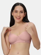 Load image into Gallery viewer, Sonari Non Padded Wirefree Cotton Polyester Moderate Coverage Minimizer Bra with Detachable Straps – CATWALK
