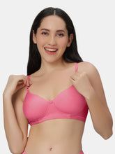 Load image into Gallery viewer, Sonari Non Padded Wirefree Cotton Polyester Moderate Coverage Minimizer Bra with Detachable Straps – CATWALK
