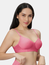 Load image into Gallery viewer, Sonari Non Padded Wirefree Cotton Polyester Moderate Coverage Minimizer Bra with Detachable Straps – CATWALK
