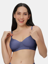 Load image into Gallery viewer, Sonari Non Padded Wirefree Cotton Polyester Moderate Coverage Minimizer Bra with Detachable Straps – CATWALK
