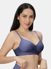 Load image into Gallery viewer, Sonari Non Padded Wirefree Cotton Polyester Moderate Coverage Minimizer Bra with Detachable Straps – CATWALK
