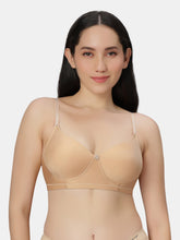 Load image into Gallery viewer, Sonari Non Padded Wirefree Cotton Polyester Moderate Coverage Minimizer Bra with Detachable Straps – CATWALK
