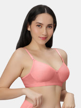 Load image into Gallery viewer, Sonari Non Padded Wirefree Cotton Polyester Moderate Coverage Minimizer Bra with Detachable Straps – CATWALK
