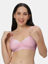 Load image into Gallery viewer, Sonari Non Padded Wirefree Cotton Polyester Moderate Coverage Minimizer Bra with Detachable Straps – CATWALK
