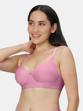 Load image into Gallery viewer, Sonari Non Padded Wirefree Cotton Polyester Moderate Coverage Minimizer Bra with Detachable Straps – CATWALK
