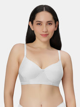Load image into Gallery viewer, Sonari Non Padded Wirefree Cotton Polyester Moderate Coverage Minimizer Bra with Detachable Straps – CATWALK
