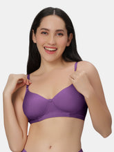 Load image into Gallery viewer, Sonari Non Padded Wirefree Cotton Polyester Moderate Coverage Minimizer Bra with Detachable Straps – CATWALK
