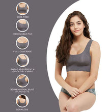 Load image into Gallery viewer, Wacoal Gococi Padded Non-wired Full Cup Everyday Wear Full coverage T-Shirt Bra - Grey CGG540
