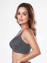 Load image into Gallery viewer, Sonari Non Padded Wirefree Cotton Spandex Full Coverage Everyday Bra with Broad Adjustable Straps – CLARA
