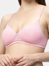 Load image into Gallery viewer, Sonari Comfortable Lightly Padded Wirefree T-Shirt Bra with Moderate Coverage and Adjustable Straps – COCO
