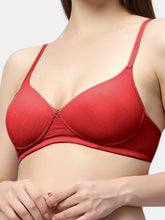 Load image into Gallery viewer, Sonari Comfortable Lightly Padded Wirefree T-Shirt Bra with Moderate Coverage and Adjustable Straps – COCO
