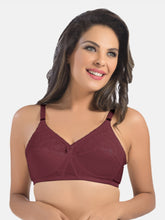 Load image into Gallery viewer, Sonari Non-Padded Wirefree Seamless Cotton Full Coverage Bra with Adjustable Straps – CREAM
