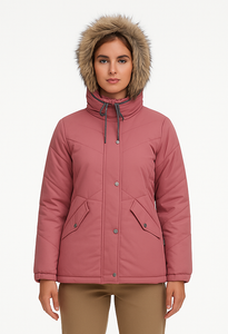 Romano nx Women’s Best Snow Jacket for Leh Ladakh, Kashmir, Canada, Switzerland Trips | Warm Fur Hooded Winter Coat