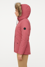 Load image into Gallery viewer, Romano nx Women’s Best Snow Jacket for Leh Ladakh, Kashmir, Canada, Switzerland Trips | Warm Fur Hooded Winter Coat
